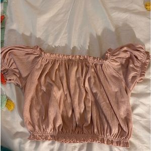 Pink Crop top